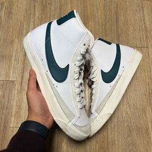 Nike Blazer Teal Green Size 10.5